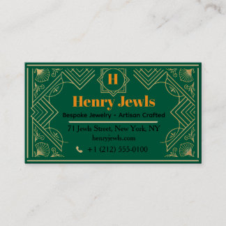 Cartão De Visita Joias Elegantes - Joias de Luxo