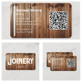 Cartão De Visita Joinery Modelo