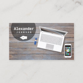 Cartão De Visita Jornalista do Blogueiro Freelance Repórter