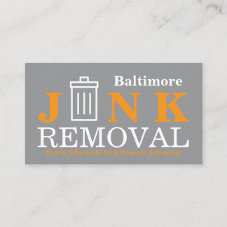 Cartão De Visita Junk Removal & Hauling