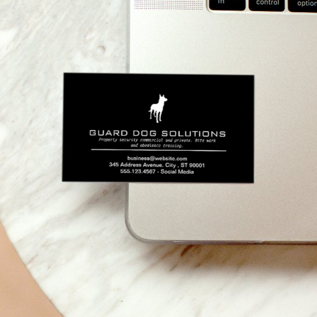 Cartão De Visita K9 | Marca de mordida (Criador carregado)