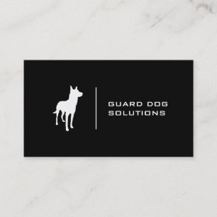 Cartão De Visita K9 %pipe % mínimos (preto)