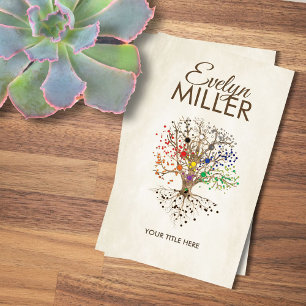 Cartão De Visita Kabbalah A Árvore da Vida