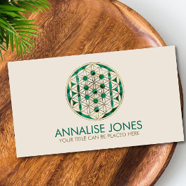 Cartão De Visita Kabbalah A Árvore da Vida - Flor da Vida