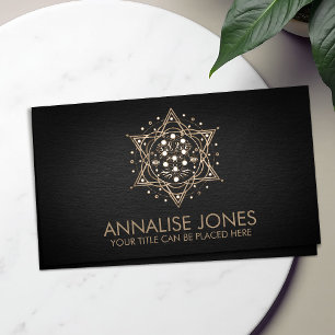 Cartão De Visita Kabbalah A Árvore da Vida Sagrada Ornamento Geomét