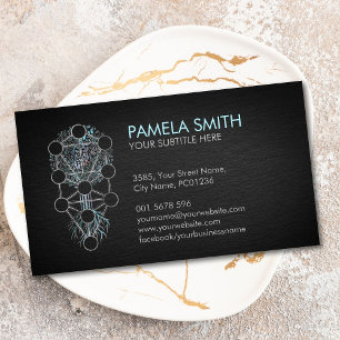 Cartão De Visita Kabbalah O Ornamento da Árvore da Vida