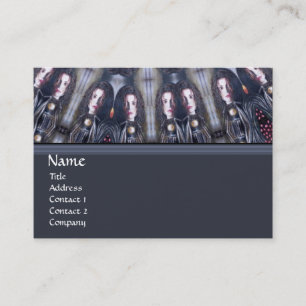 CARTÃO DE VISITA KALEIDOSCOPE PSIQUEDÉLICO/MEMÓRIAS MÍSTICAS MON