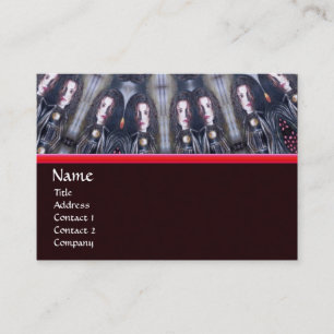 CARTÃO DE VISITA KALEIDOSCOPE PSIQUEDÉLICO/MEMÓRIAS MÍSTICAS MONOGR