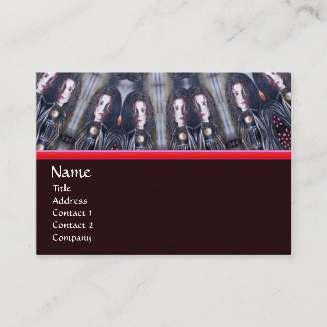 CARTÃO DE VISITA KALEIDOSCOPE PSIQUEDÉLICO/MEMÓRIAS MÍSTICAS MONOGR (Frente)