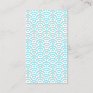 Cartão De Visita KAMENOZOKI 173 Seigaiha Waves - Energetic Ver.