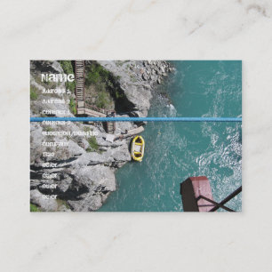 Cartão De Visita Kawarau Bridge Bungy POV, Queenstown, Nova Zelândi