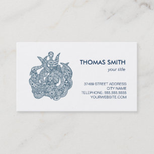 Cartão De Visita Kraken o monstro de mar