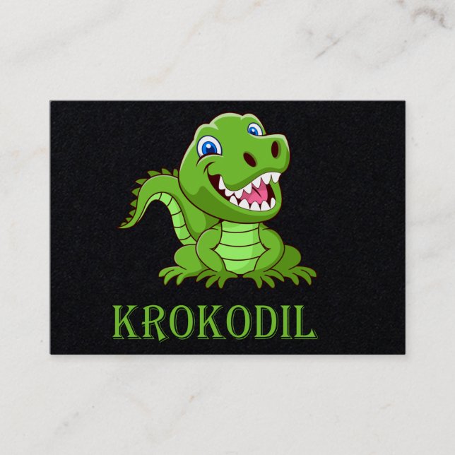 Cartão De Visita Krokodil (Frente)