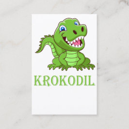 Cartão De Visita Krokodil