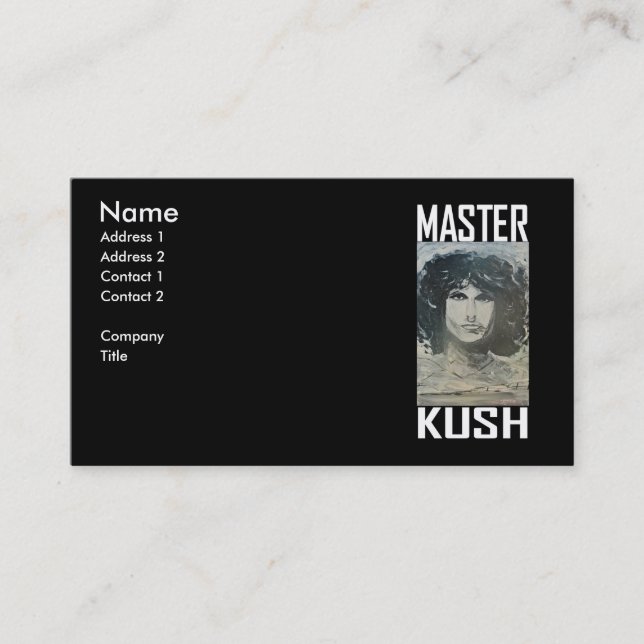 CARTÃO DE VISITA KUSH MESTRE (Frente)