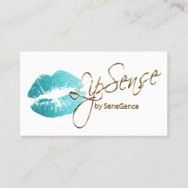 Cartão De Visita Lábio de Lábio