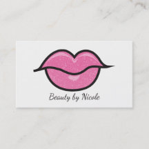Lábios Brilhantes Rosa Beijo Maquiagem Chic Glam B