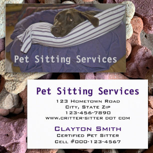 Cartão De Visita Laboratório de Chocolate Deitado no Travesseiro Pu