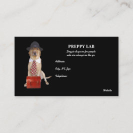 Cartão De Visita Laboratório de Preppie