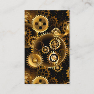 Cartão De Visita Lágrimas de latão sem costura