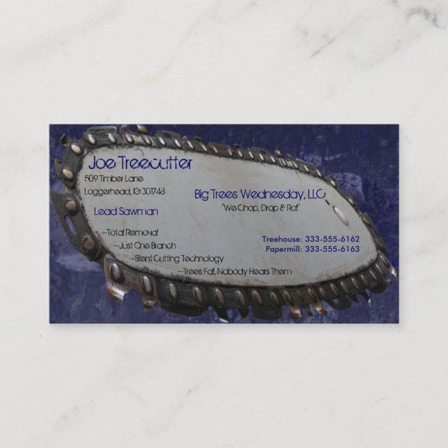 Cartão De Visita Lâmina do vôo (Frente)