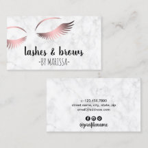 Lâmpadas de ouro rosa de mármore branco moderno