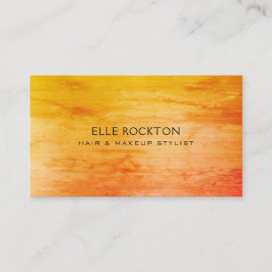 Cartão de visita Laranja 1974 minimalista