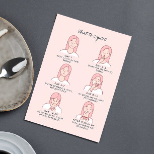 Cartão De Visita Lash/Brow Após Cuidados e Compromisso