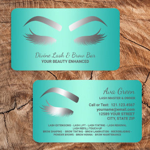 Cartão De Visita Lash Brow Studio