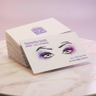 Cartão De Visita 💋 Lash Brow Tech High Premium Texturizado