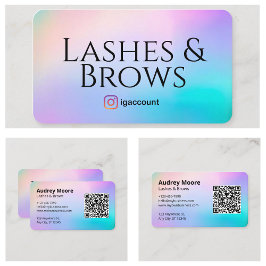 Cartão De Visita Lash e Brows Tech