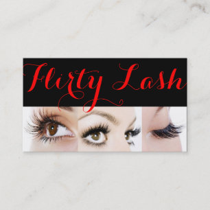 Cartão De Visita Lash Extensions Lashes Beauty Cosmetology Salon
