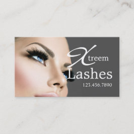 Cartão De Visita Lash Extensions Salon Beauty Spa