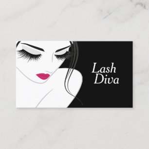 Cartão De Visita Lash Extensions Salon Beauty Spa