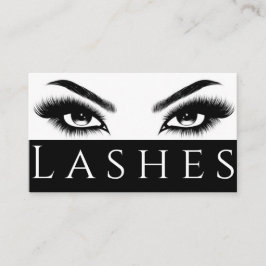 Cartão De Visita Lash Extensões Brows & Lashes Salão