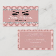 Lashes Brows Blush Diamantes Rosa Tufados Glamoros