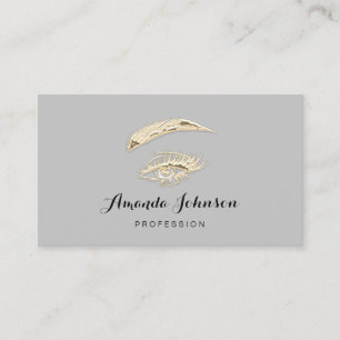 Cartão De Visita Lashes profissionais Brows Logotipo de ativação