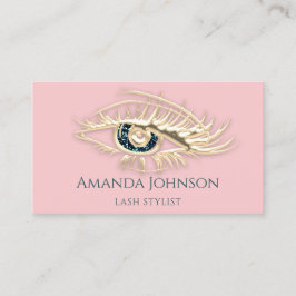 Cartão De Visita Lashes profissionais Brows Logotipo de ativação ro