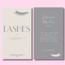 Lashes Tech Bege Salão de Beleza Creme Minimalista