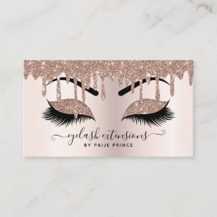Cartão De Visita Lashist Artista de Maquiagem de Dissipação de Lix