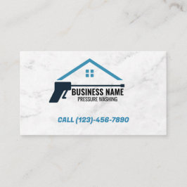 Cartão De Visita Lava-pressão Lava-corrente