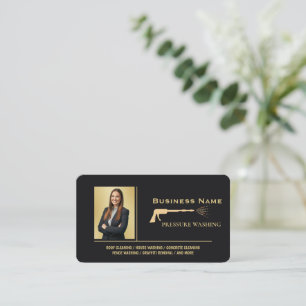 Cartão De Visita Lavadora de Alta Pressão Personalizada lavagem a j