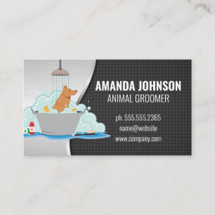 Cartão De Visita Lavagem de Cães