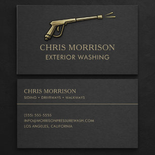 Cartão De Visita Lavagem Exterior 