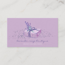 Cartão De Visita Lavender Soap Maker Gift