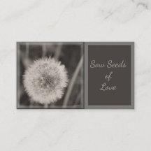 LavhoslyOn Sow Seeds Of Love Dandelion Note
