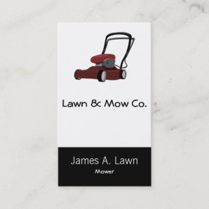 Cartão De Visita Lawnmower