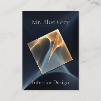 cartão de visita legal e claro do design