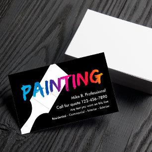 Cartão De Visita Legal Pintor Profissional