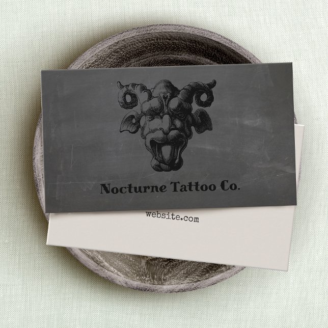 Cartão De Visita Legal Tatuador (Criador carregado)